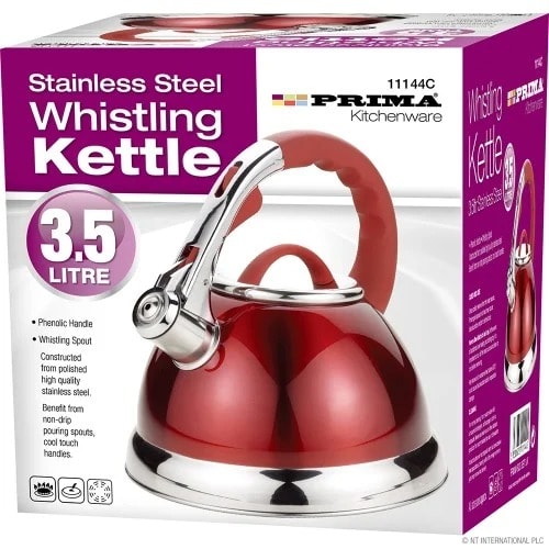 Whistling Kettle - 5L - Red