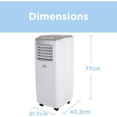 7000 Btu Portable 3-in-1 Air Conditioner, Dehumidifier, Cooling Fan