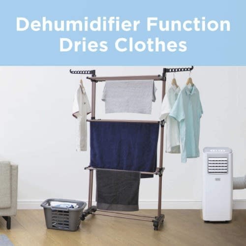 7000 Btu Portable 3-in-1 Air Conditioner, Dehumidifier, Cooling Fan
