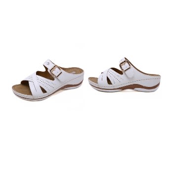 Fully Padded  Slipper -White