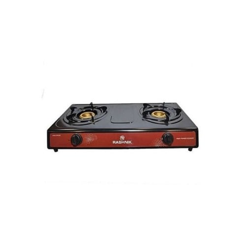 Stainless Table Top Double Burner Gas Cooker