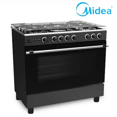 36lmg5g028-b Gas Cooker - 5 Burners - 90X60cm  – Black