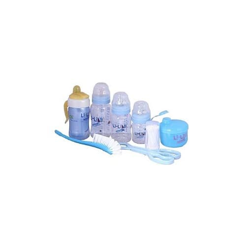New Born Feeding Bottle Gift Set  Zero To Toddler - Blue