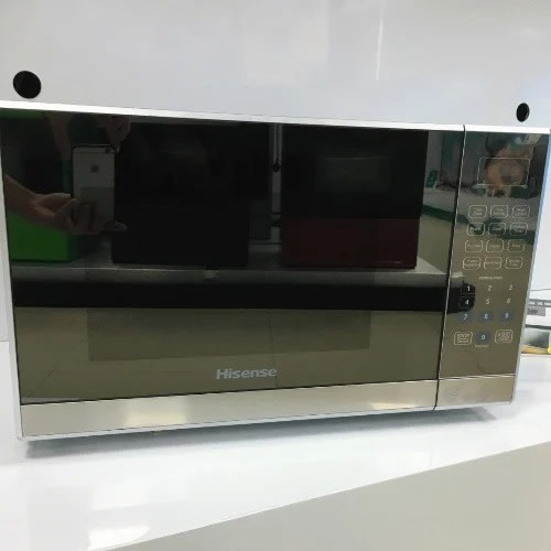Digital Microwave With Silver Mirror Face - 36l - H36MOMMI