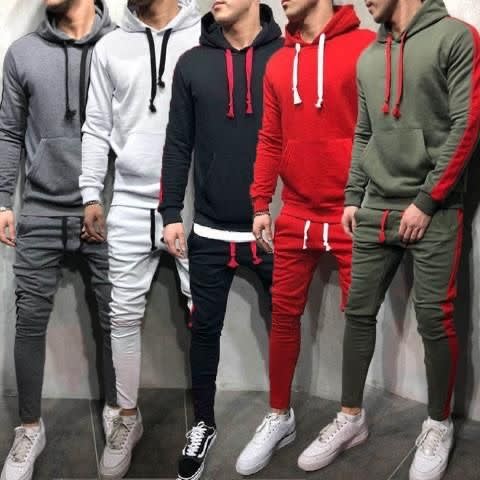 5pcs Sweatshirt & Joggers - Multicolour