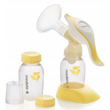 Manual Breast Pump - Yellow
