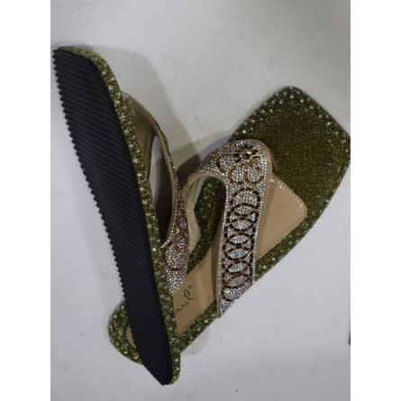 Women's Stone Craft  Slippers - Gold/brown