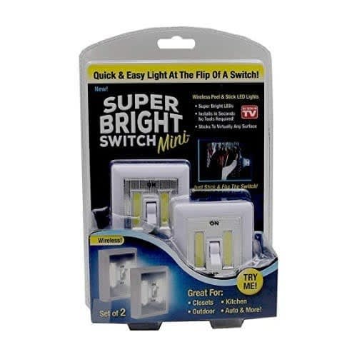 2 - In 1 Super Bright Wireless Led Light Switch