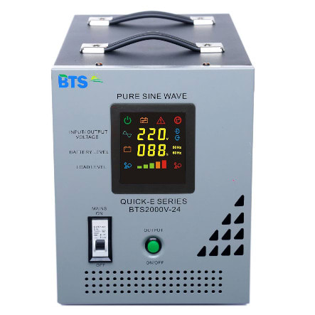 Energy Quick E 2.0KVA-24V Pure Sine Wave Inverter with in-built AVR Function