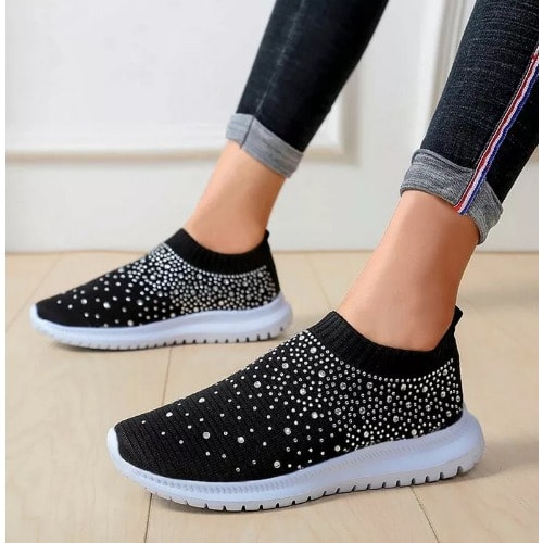 Ladies Sneakers - Black