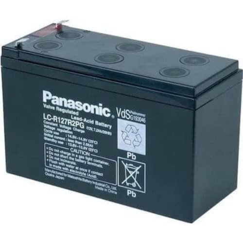 Ups Panasonic Battery 12v 7.2ah Sealed Rechargeable Lead Acid