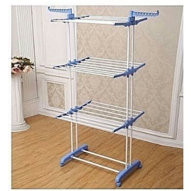 Fordable Baby Clothe Hanger- Blue