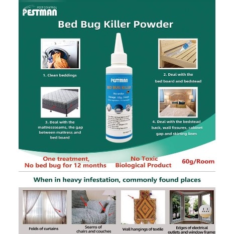 Bedbug Killer Powder - 100g