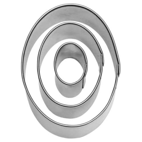 Wilton Circle Fondant Cut-outs Cutters Mold - 3 Pieces