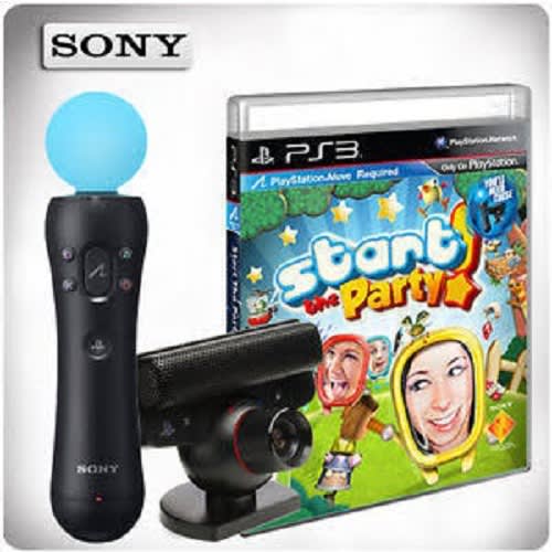 Start Live Party With Move Controller & Camera Bundle - PS3
