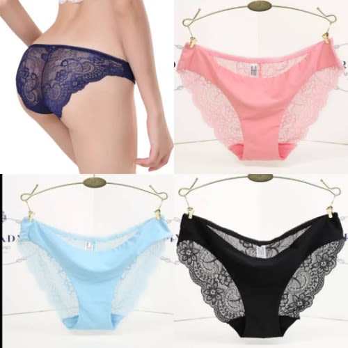 Lace Panties - Set Of 4