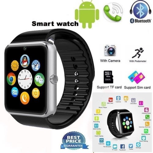 Gt08 Smart Watch - Black