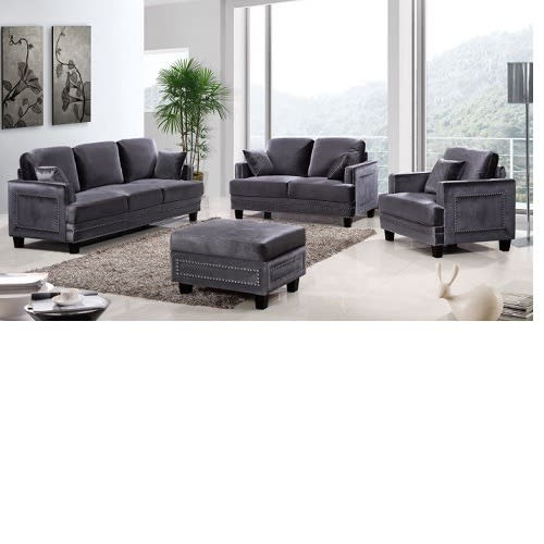 Grey View 3+2+1 Sofa Set