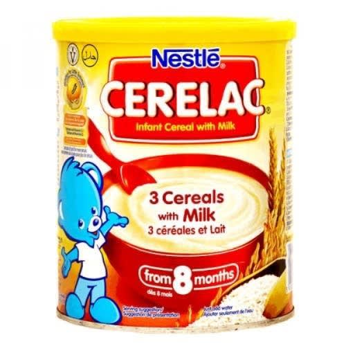 Cerelac 3 Cereals With Milk - 400g