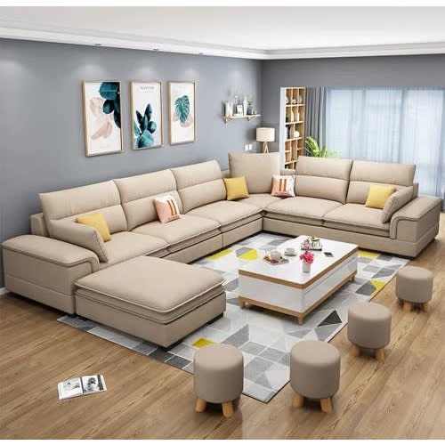 Soca 7 Seater Living Room Sofa D19