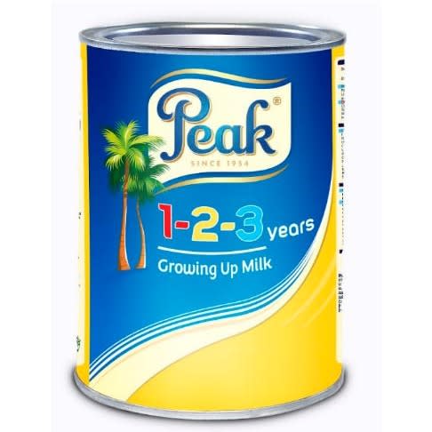 Peak 123 Growing -up Milk Tin - 380g X3pcs