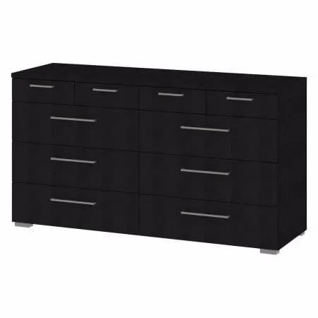 Vicz -10 Drawer Dresser - Black 1