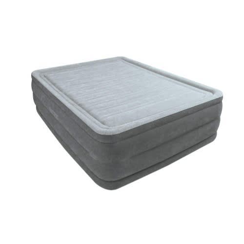 64418 Inflatable Queen Size Mattress With In-Built Electric Pump