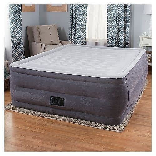 64418 Inflatable Queen Size Mattress With In-Built Electric Pump