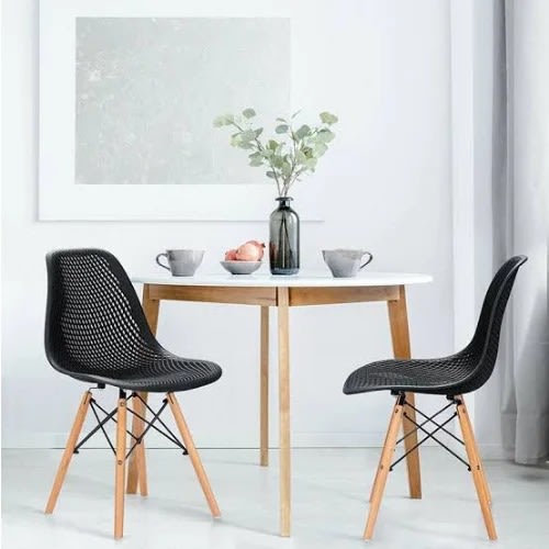 Eames Inspired Chairs - 2pieces - Black