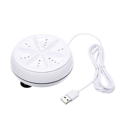 Mini Ultrasonic Turbine Washing Machine With Adapter