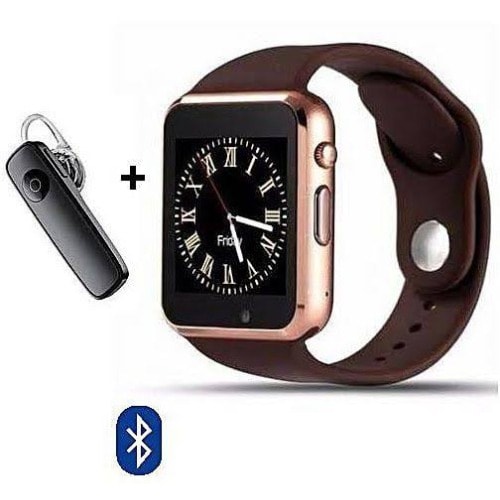 Smart Camera Watch + Wireless Bluetooth Headset
