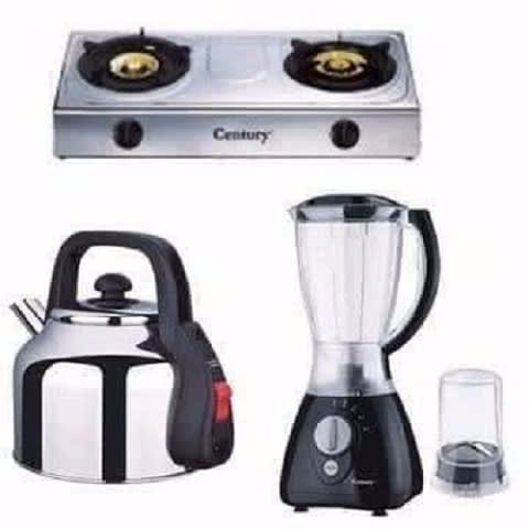 3 In 1 Kitchen Bundle - Blender, Cooker & Electric Kettle