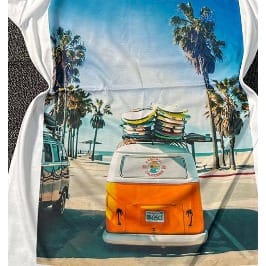 Van Print 3d Graphics Design T-shirt