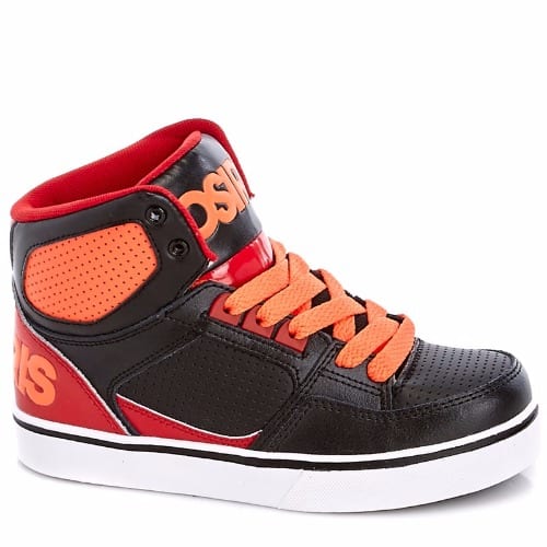 Leather High Top Sneaker - Multicolour