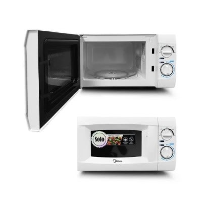 Solo Microwave Oven With Defrost Function - 20L - 700W - White