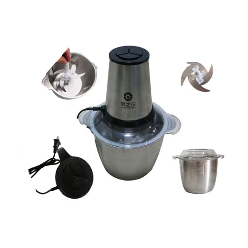 Stainless Steel Yam Pounder + Meat Grinder - 3L - 300W