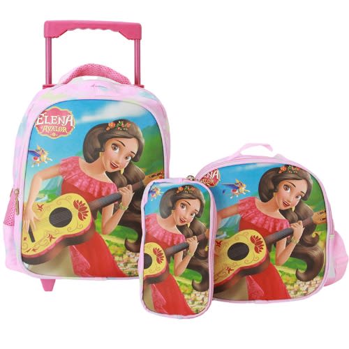 Elena 3pieces Trolley School Bag