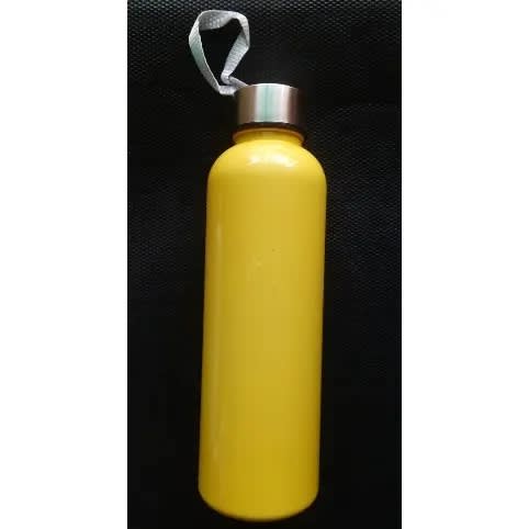 Candy Coloured Water Bottle - Yellow