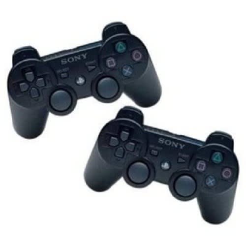 2 Dualshock 3 Wireless Controllers - Black