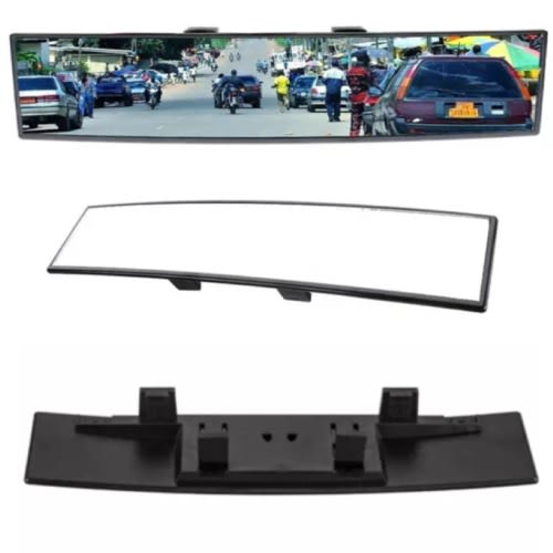 Car Clip-on Rearview Mirror - Wide Angle Blind Spot Viewer