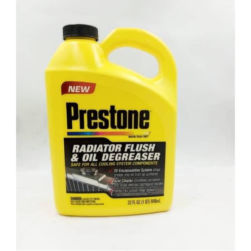 Prestone Radiator Flush & Oil Degreaser-1L