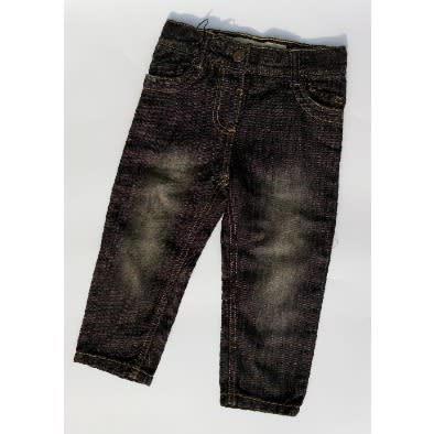 Boy's Black Wash Straight Fit Jean