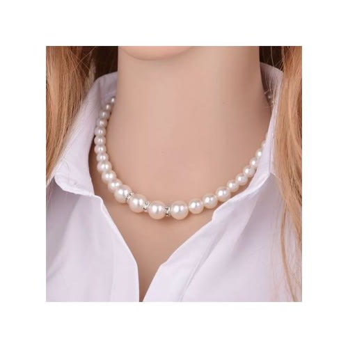 Beaded Choker / Necklace With Free Bracelet And Earrings