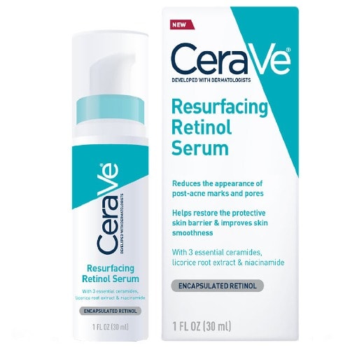 Cerave Acne Resurfacing Retinol Face Serum - 1 Fl. Oz.