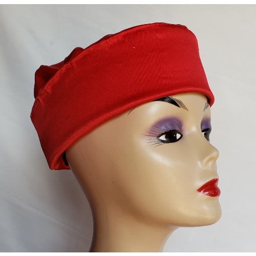 Turban  Cap - Red