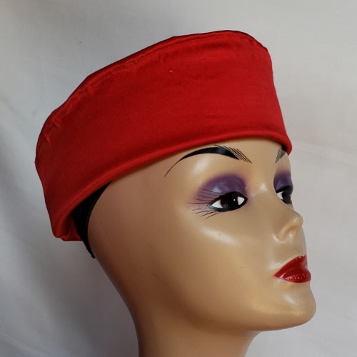 Turban  Cap - Red