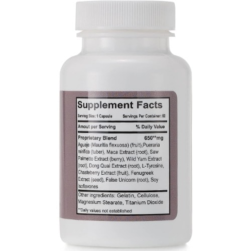 Butt Enlargement Pills - 60 Day Supply