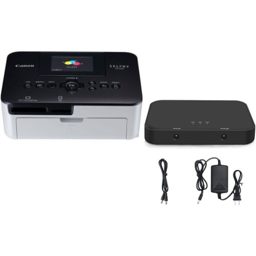 Selphy Cp1000 Photo Printer With Battery Power Bank