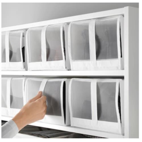 Skubb 4 Piece Shoe Boxes - White