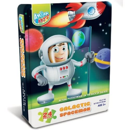 Play Mini Puzzles In A Tin - Spaceman